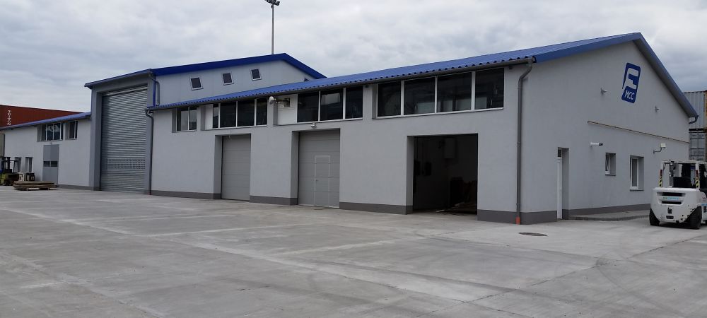 MAHART Container Center csarnok felújítás